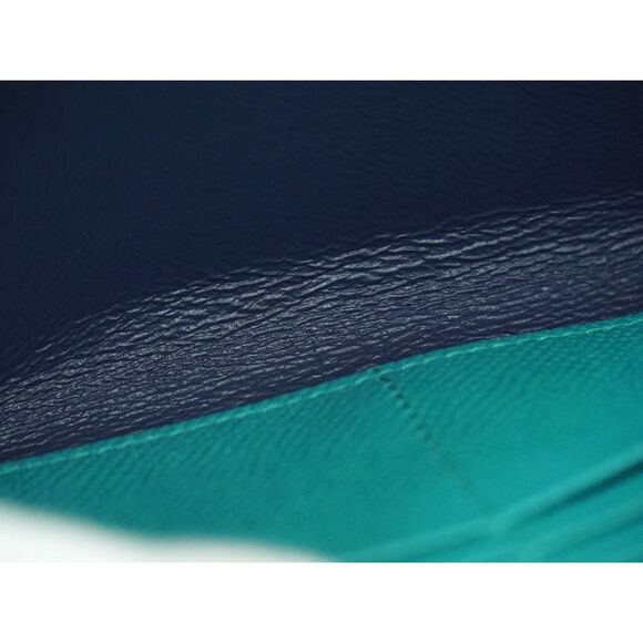 Bulgari Bvlgari Bvlgari Navy Leather Wallet  (Pre-Owned) - Picture 14 of 15